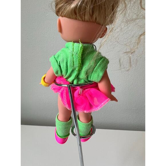 Mattel Wee Lil Miss Makeup Triple Change Doll 1989 - Picture 9 of 10